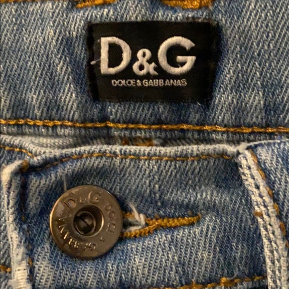 Dolce & Gabbana Jeans 28 early 2000’s Y2K style hemmed at 29 inch inseam - Picture 2 of 11